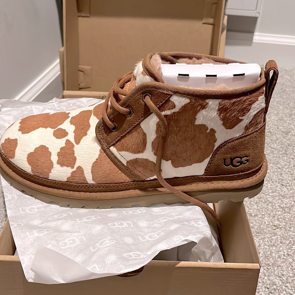 Brand New Cow Ugg Boots